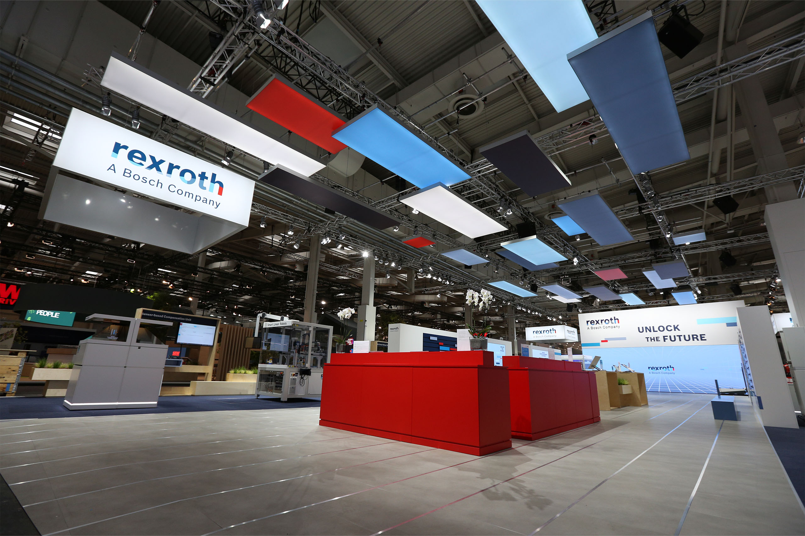 Bosch Rexroth Stand @HMI 2022